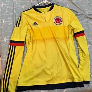 Adidas Colombia soccer jersey